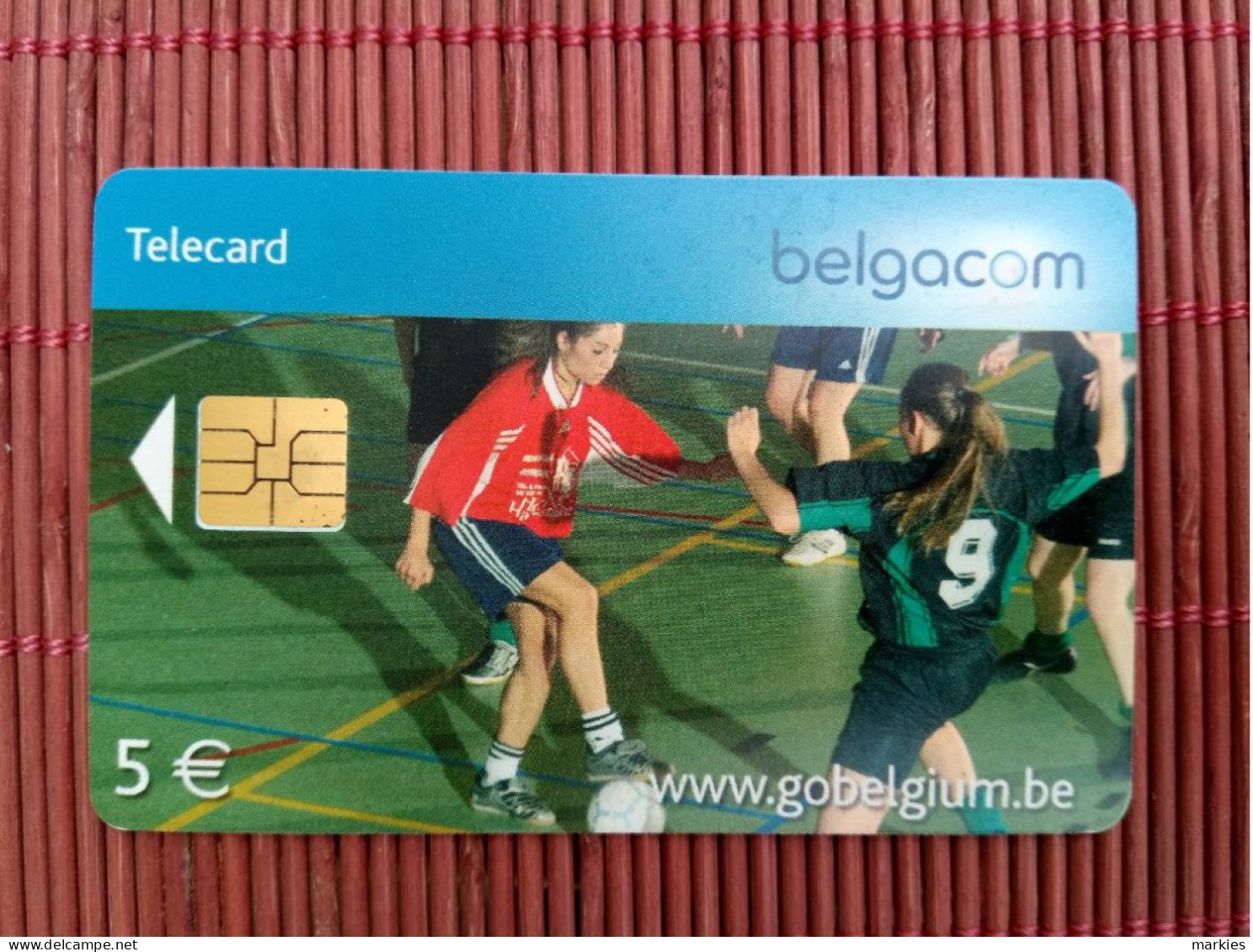 Sport Phonecard Football Belgium Used Low Issue - Met Chip