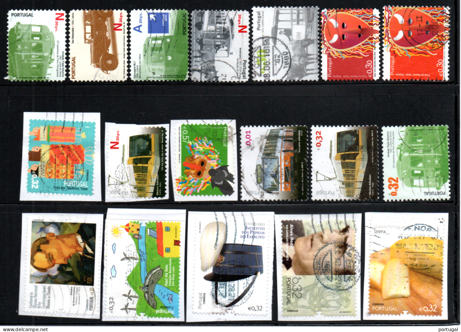 119 TIMBRES PORTUGAIS - Verzamelingen