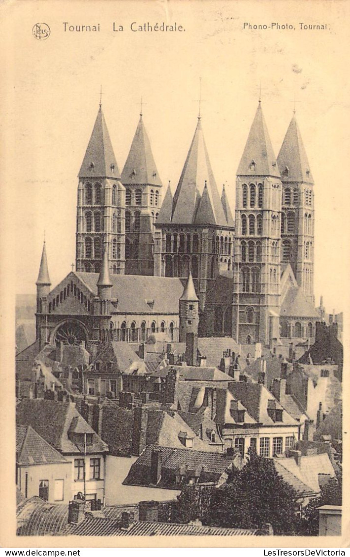 BELGIQUE - TOURNAI - La Cathédrale - Carte Postale Ancienne - Tournai