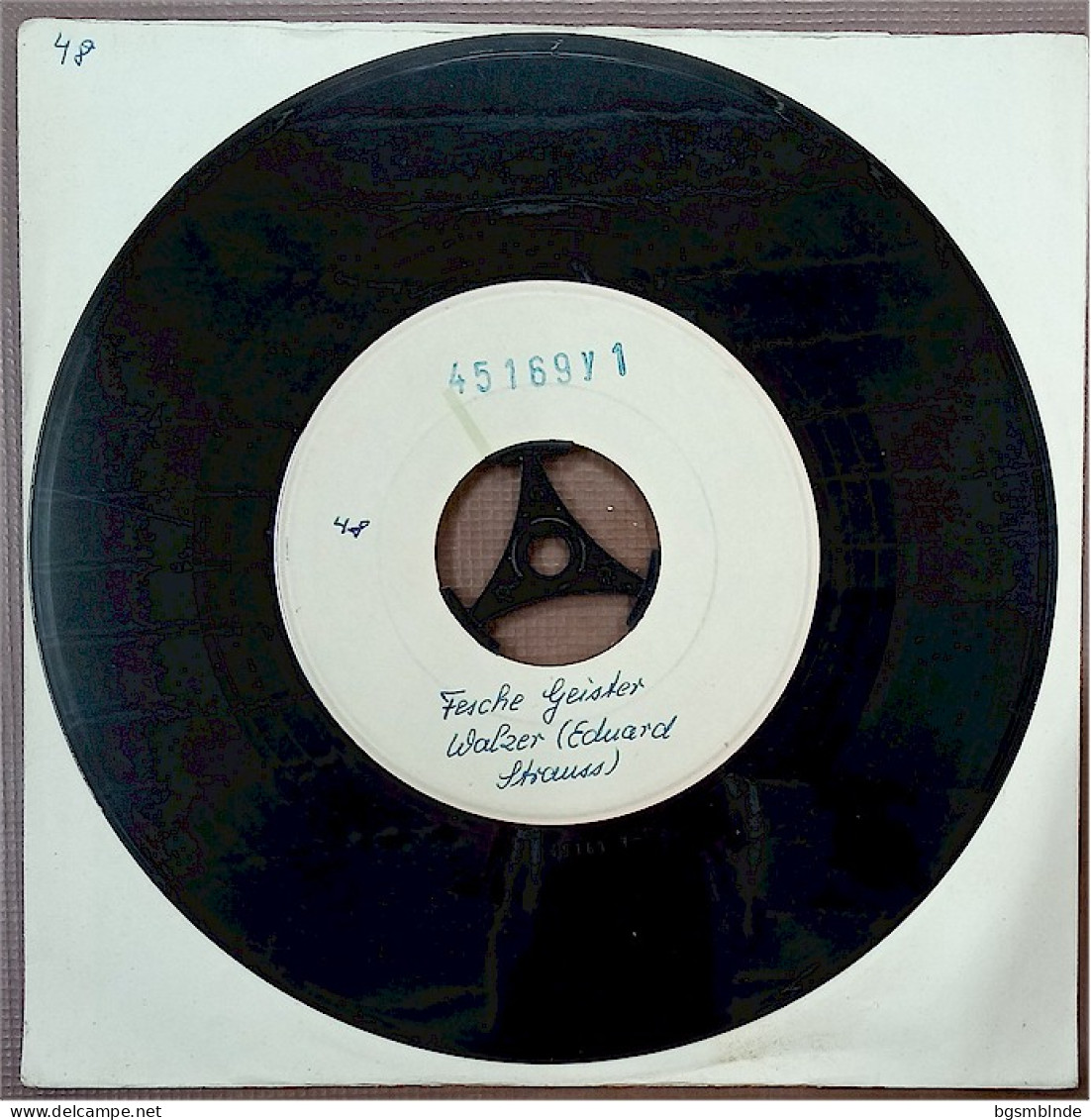 Withe Label Vinyl 175 - Fesche Geister / Faschingskinder - Eduard Strauss - Formati Speciali