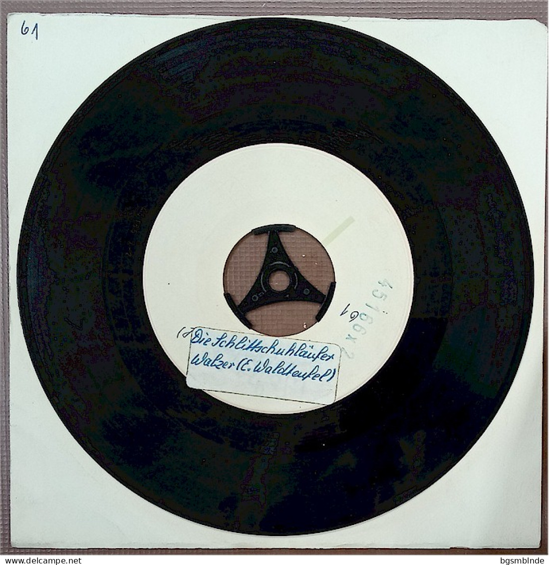 Withe Label Vinyl 175 - Die Schlittschuhläufer - E. Waldteufel - Formati Speciali