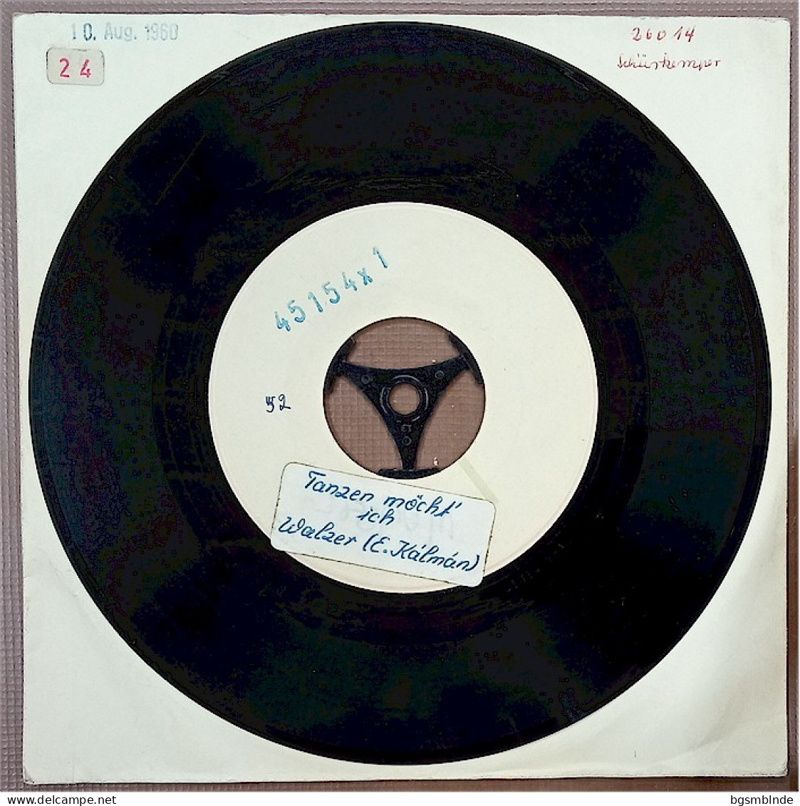 Withe Label Vinyl 175 - Kind. Du Kannst Tanzen Wie Meine Frau / Tanzen Möcht Ich - Paul Linke - Formats Spéciaux