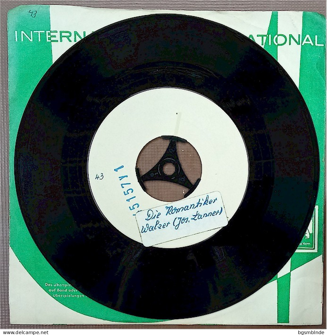 Withe Label Vinyl 175 - Die Romantiker / Die Schönbrunner - Josef Lanner - Spezialformate