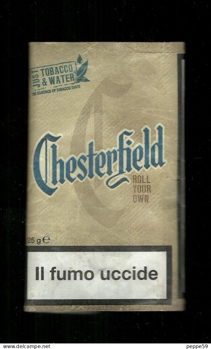 Busta Di Tabacco (Vuota) - Chesterfield  01 - Etiquettes