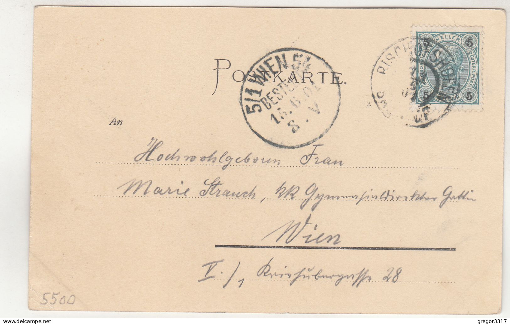 D2901) BISCHOFSHOFEN - Tolle Sehr Alte Postkarte 1901 - Bischofshofen