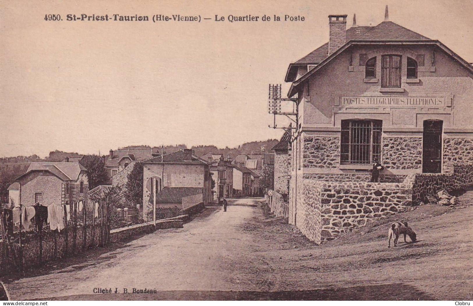 87, Saint Priest-Taurion, Le Quartier De La Poste - Saint Priest Taurion