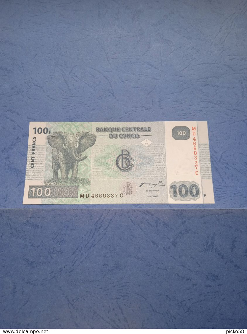 CONGO-P98 100F 31/07/2007 UNC - Democratic Republic Of The Congo & Zaire