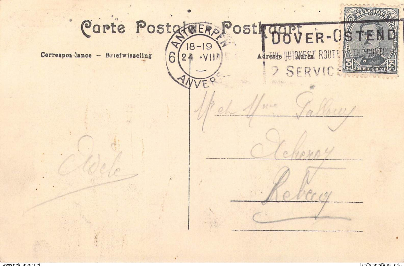 TRANSPORTS - PAQUEBOTS - S/S ALBERTVILLE - Carte Postale Ancienne - Piroscafi