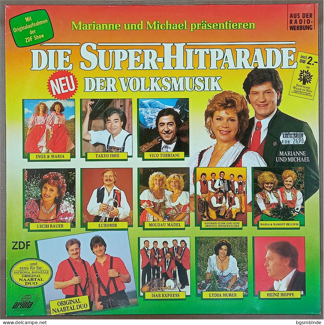 Die Super-Hitparade Der Volksmusik - Marianne Und Michael - Sonstige - Deutsche Musik
