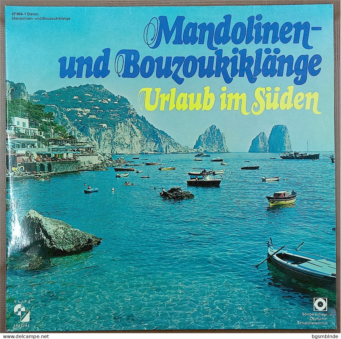 Mandolinen- Und Bouzoukiklänge - Urlaub Im Süden - Sonstige - Deutsche Musik