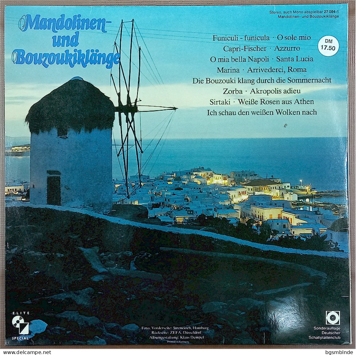 Mandolinen- Und Bouzoukiklänge - Urlaub Im Süden - Other - German Music