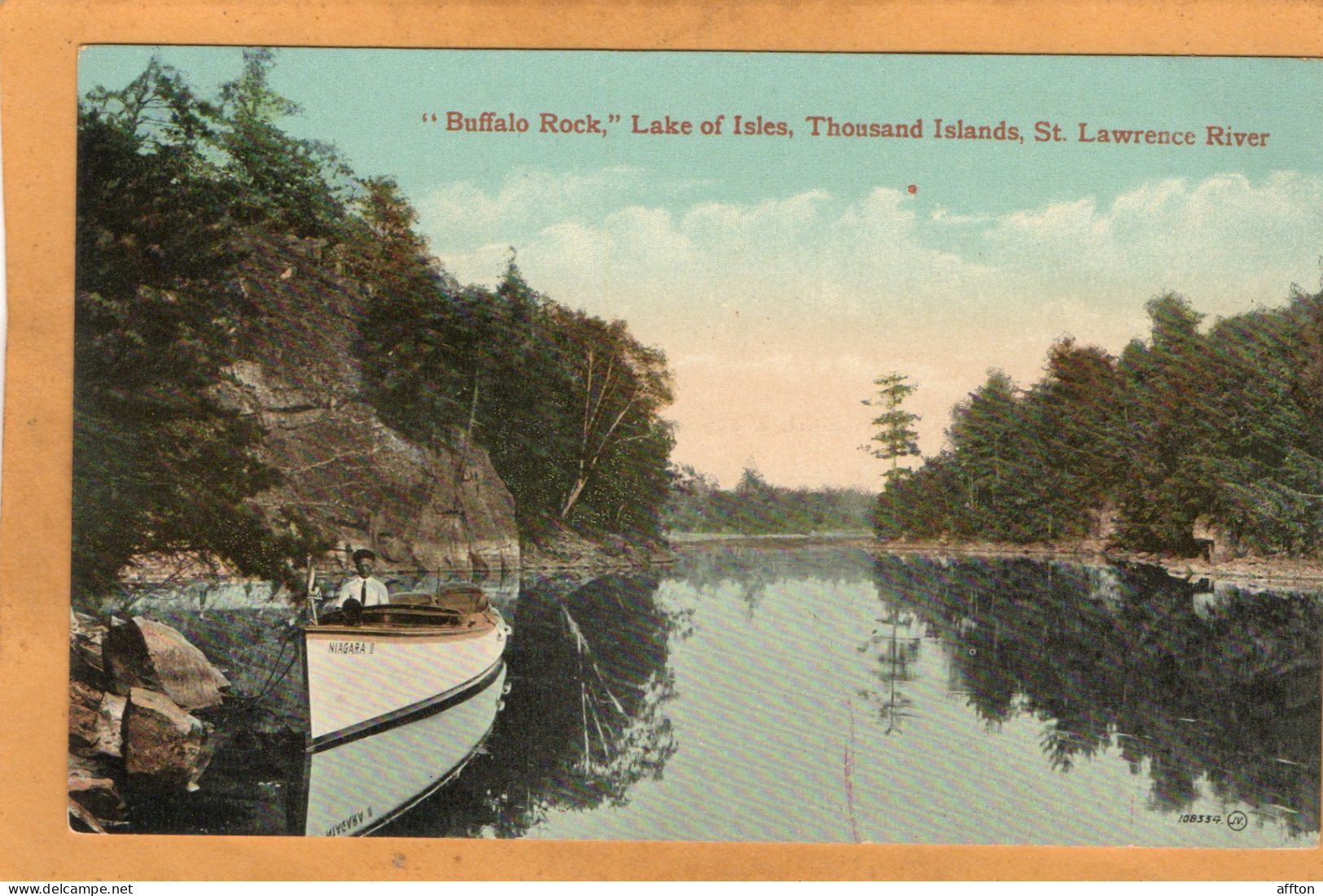 Thousand Islands Ontario Canada Old Postcard - Thousand Islands