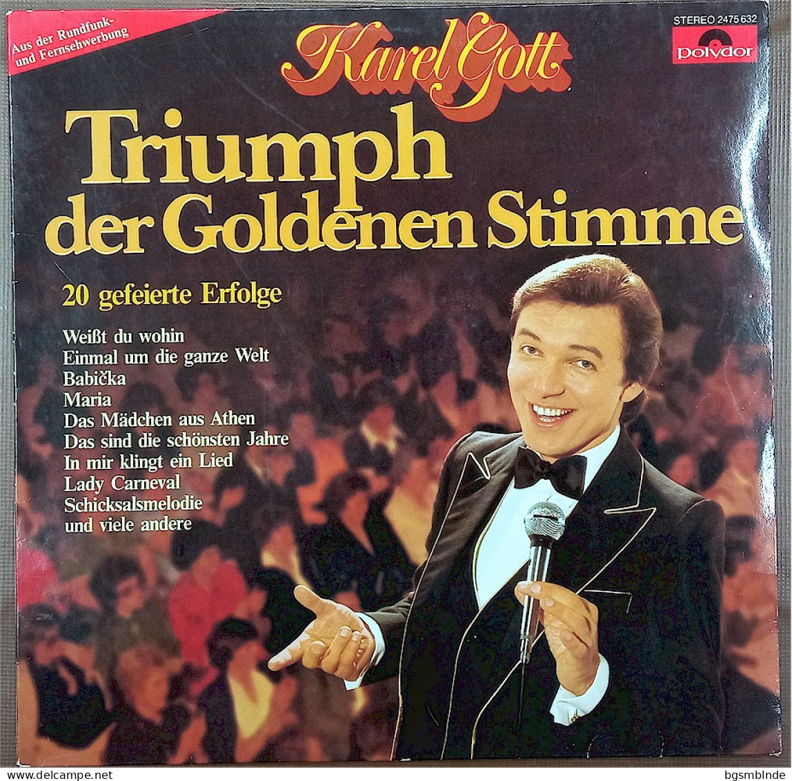 Karel Gott - Triumph Der Goldenen Stimme - Andere - Duitstalig