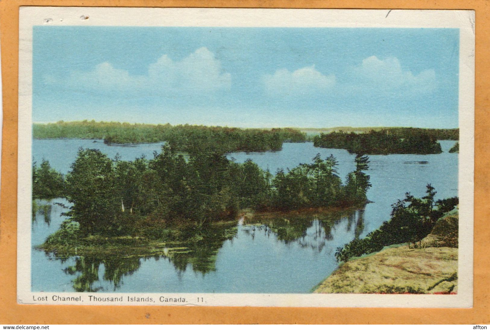 Thousand Islands Ontario Canada Old Postcard - Thousand Islands