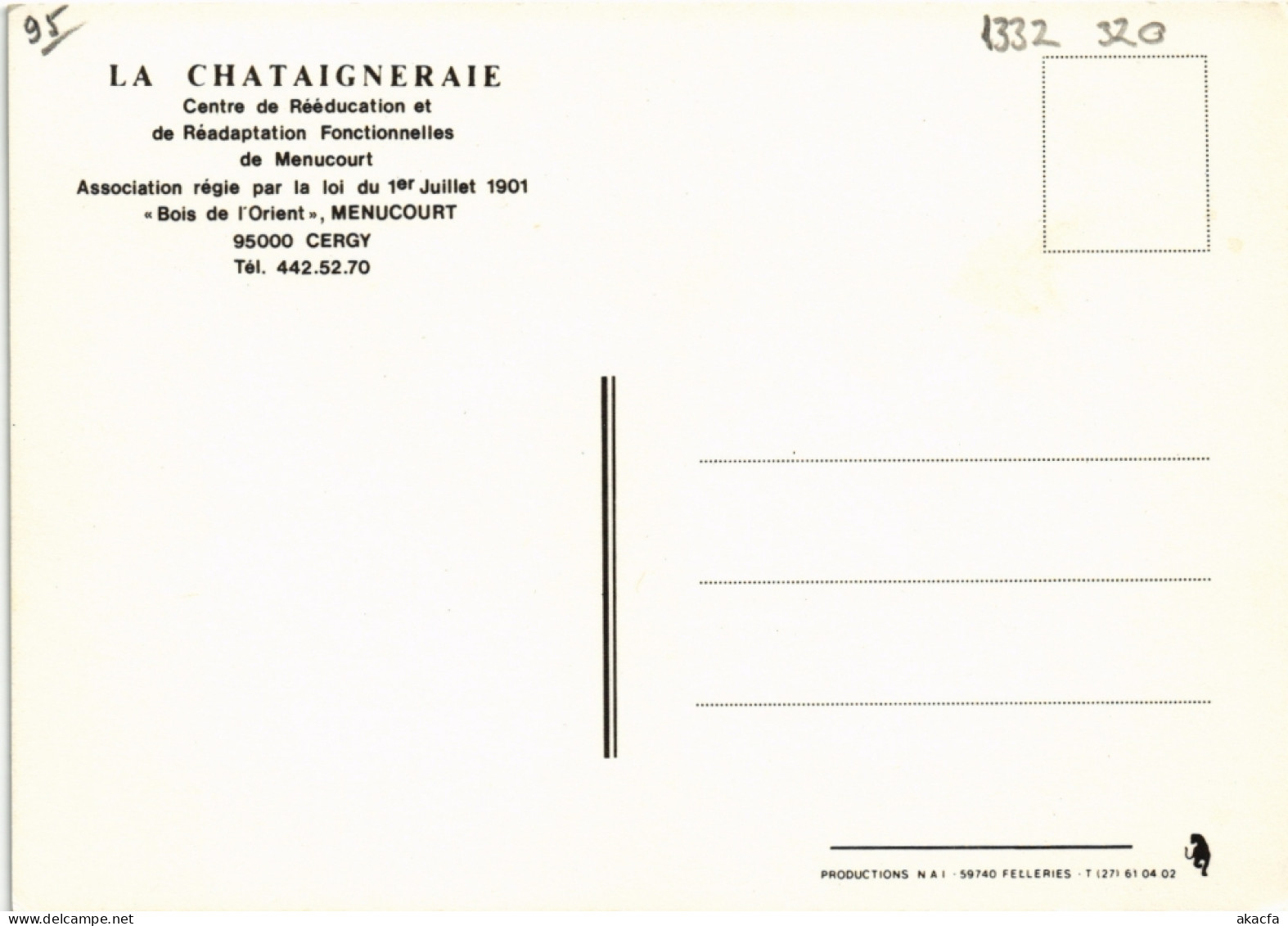 CPM Menocourt La Chataigneraie FRANCE (1332320) - Menucourt