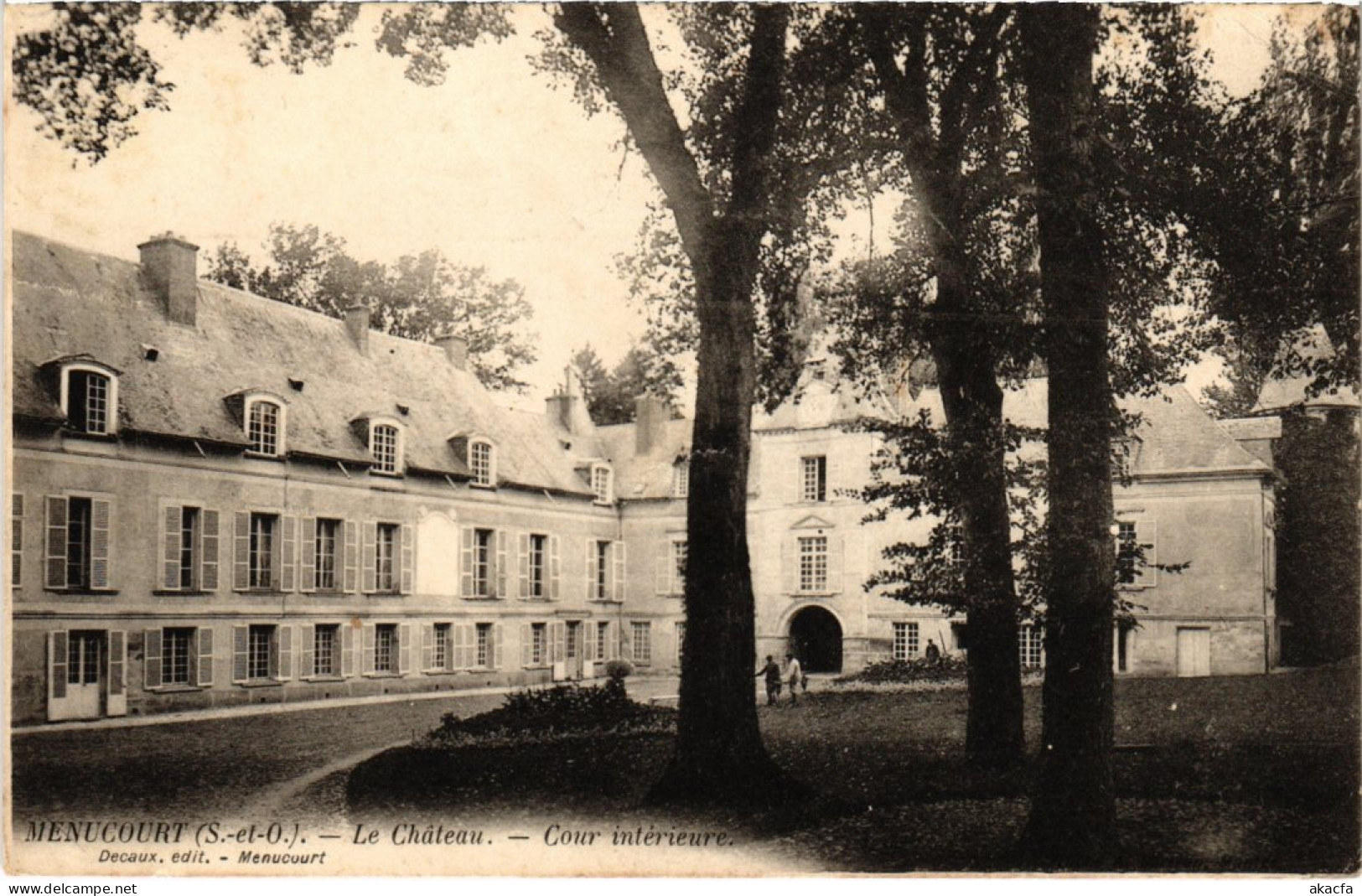 CPA Menucourt Le Chateau FRANCE (1332694) - Menucourt