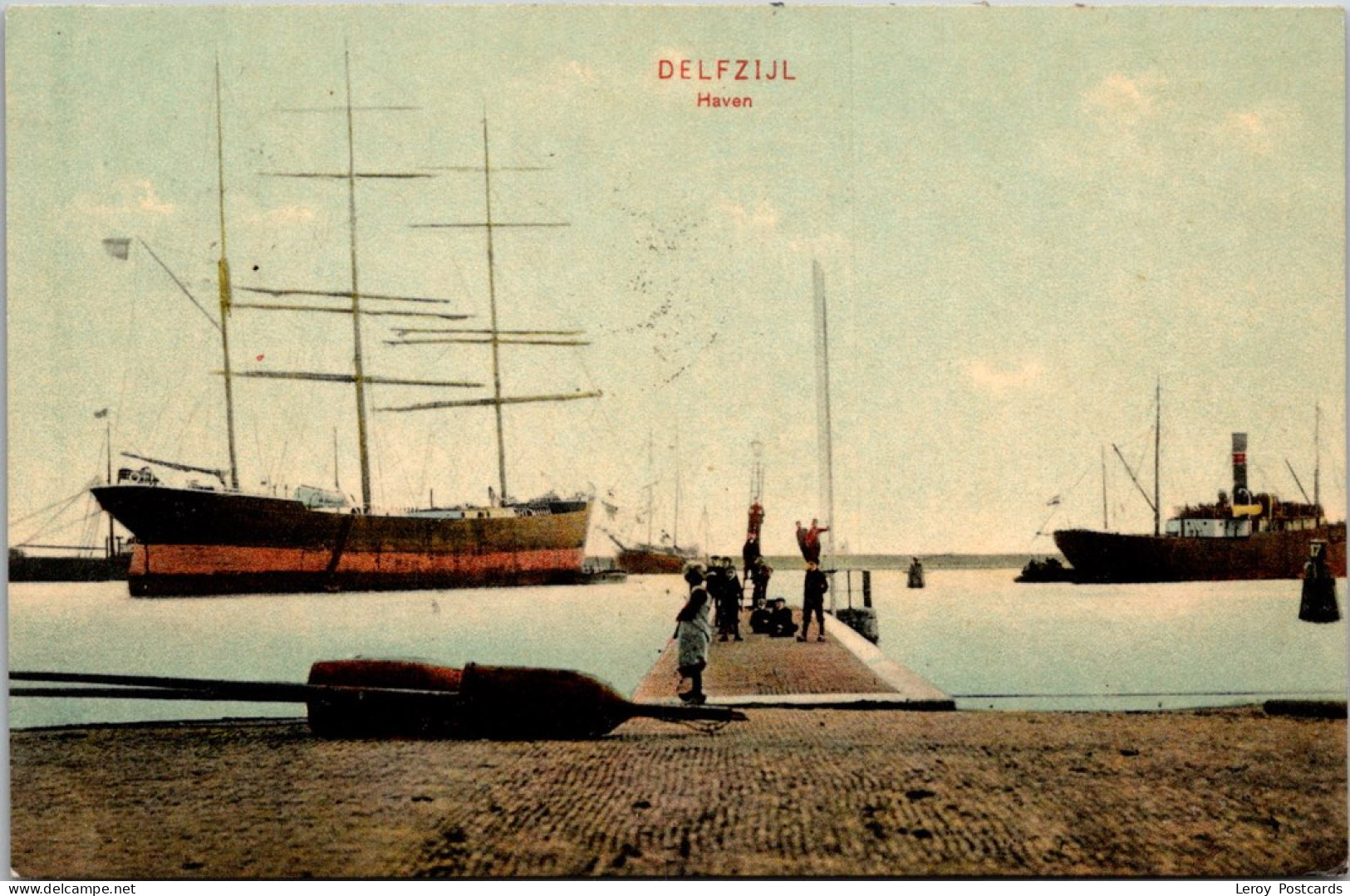 #3590 - Delfzijl, Haven 1910 (GR) - Delfzijl