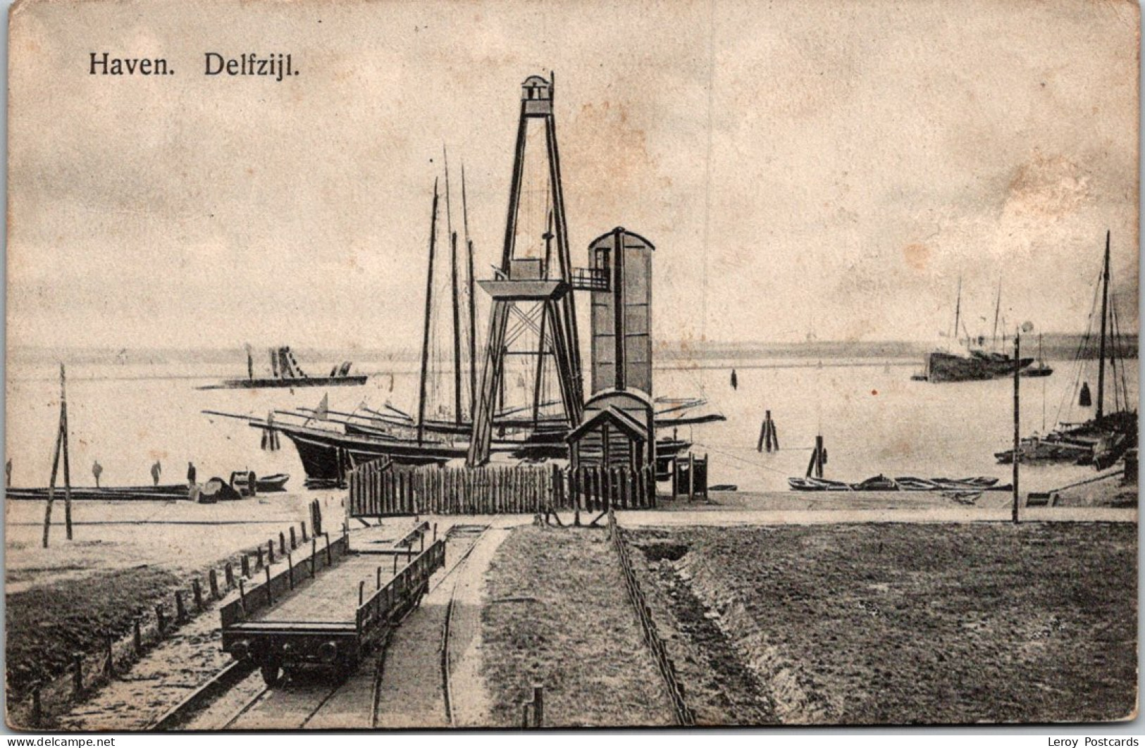 #3591 - Delfzijl, Haven 1912 (GR) - Delfzijl