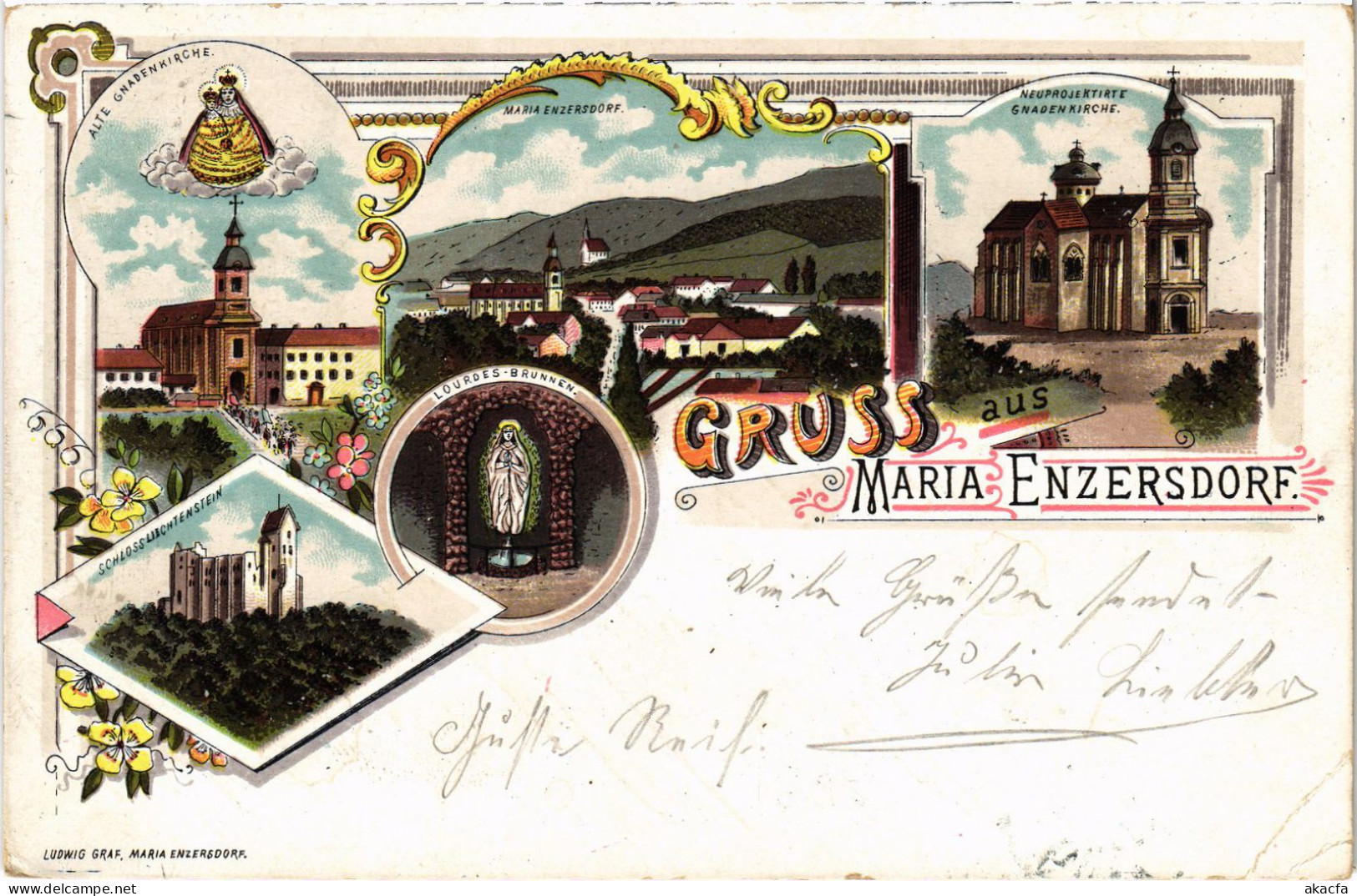 CPA AK Gruss Aus Maria Enzersdorf Vorlaufer AUSTRIA OSTERREICH (1274715) - Maria Enzersdorf