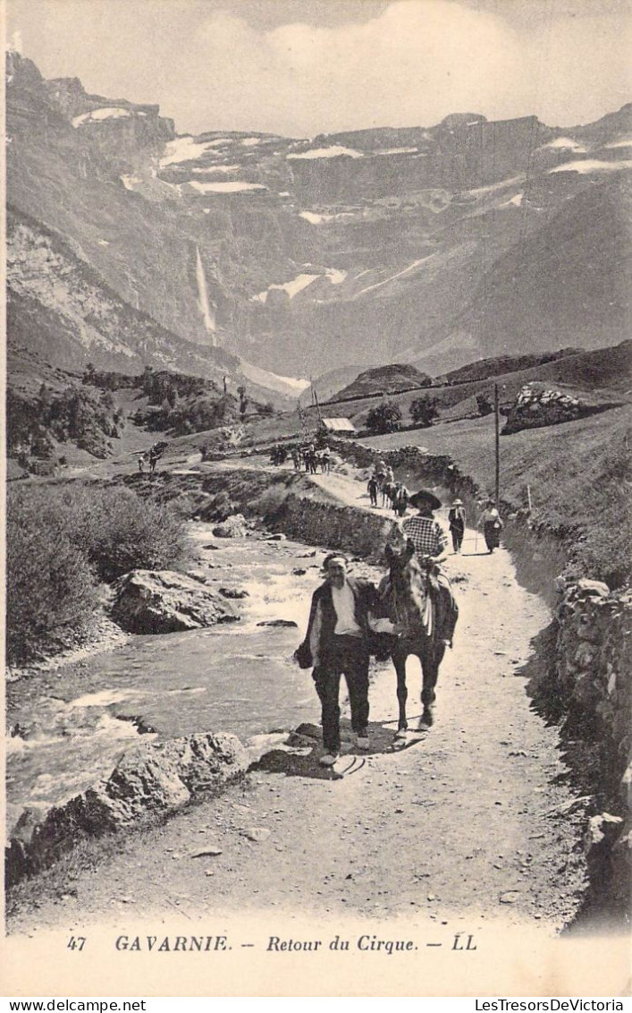 FRANCE - 65 - GAVARNIE - Retour Du Cirque - LL - Carte Postale Ancienne - Gavarnie