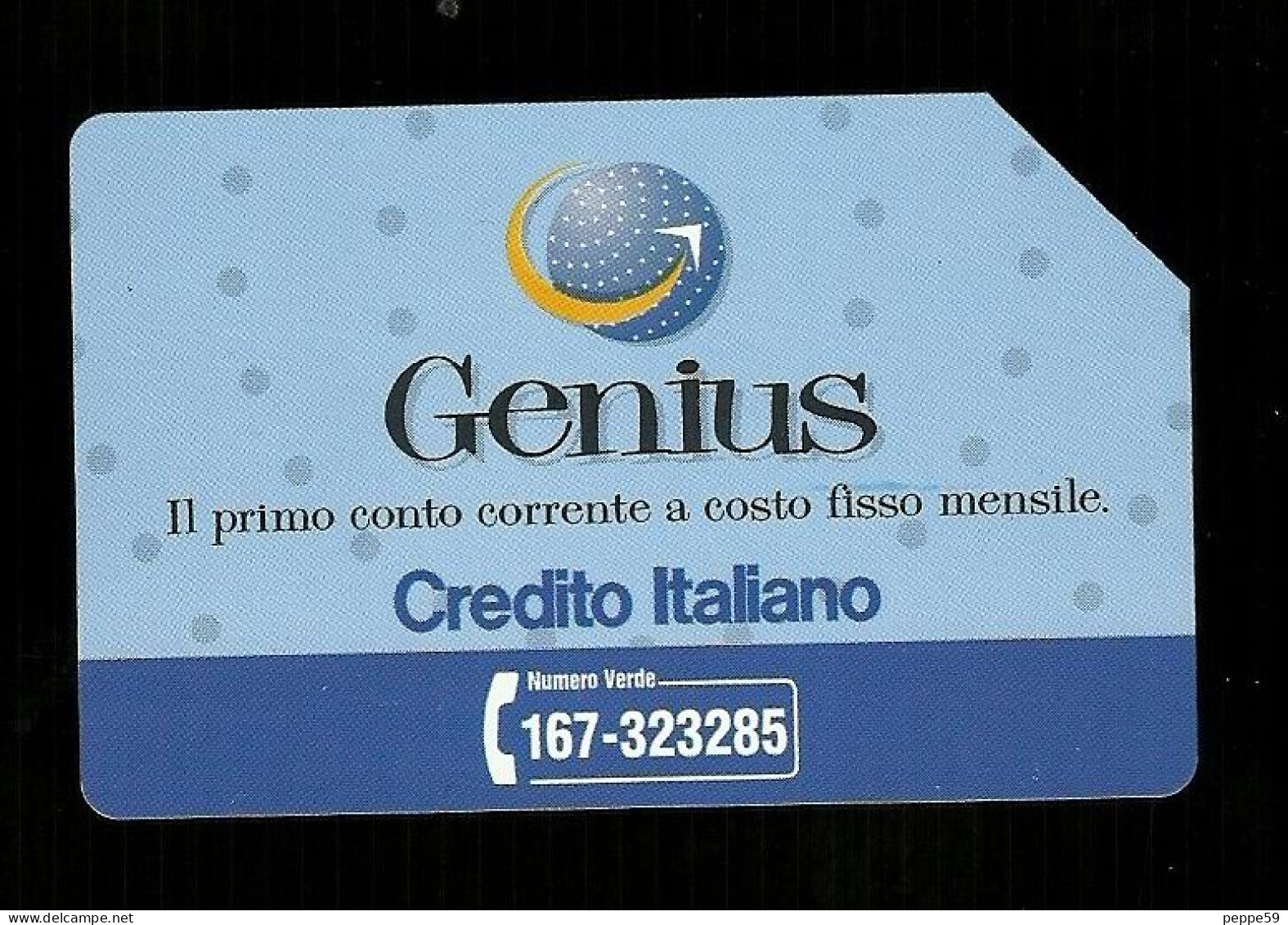 903 Golden - Conto Genius Da Lire 10.000 Telecom - Public Advertising