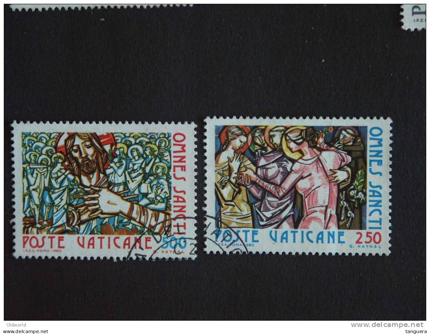 Vaticaanstad Vatican Vaticane 1980 La Toussaint Allerheiligen Yv 700-701 O - Used Stamps