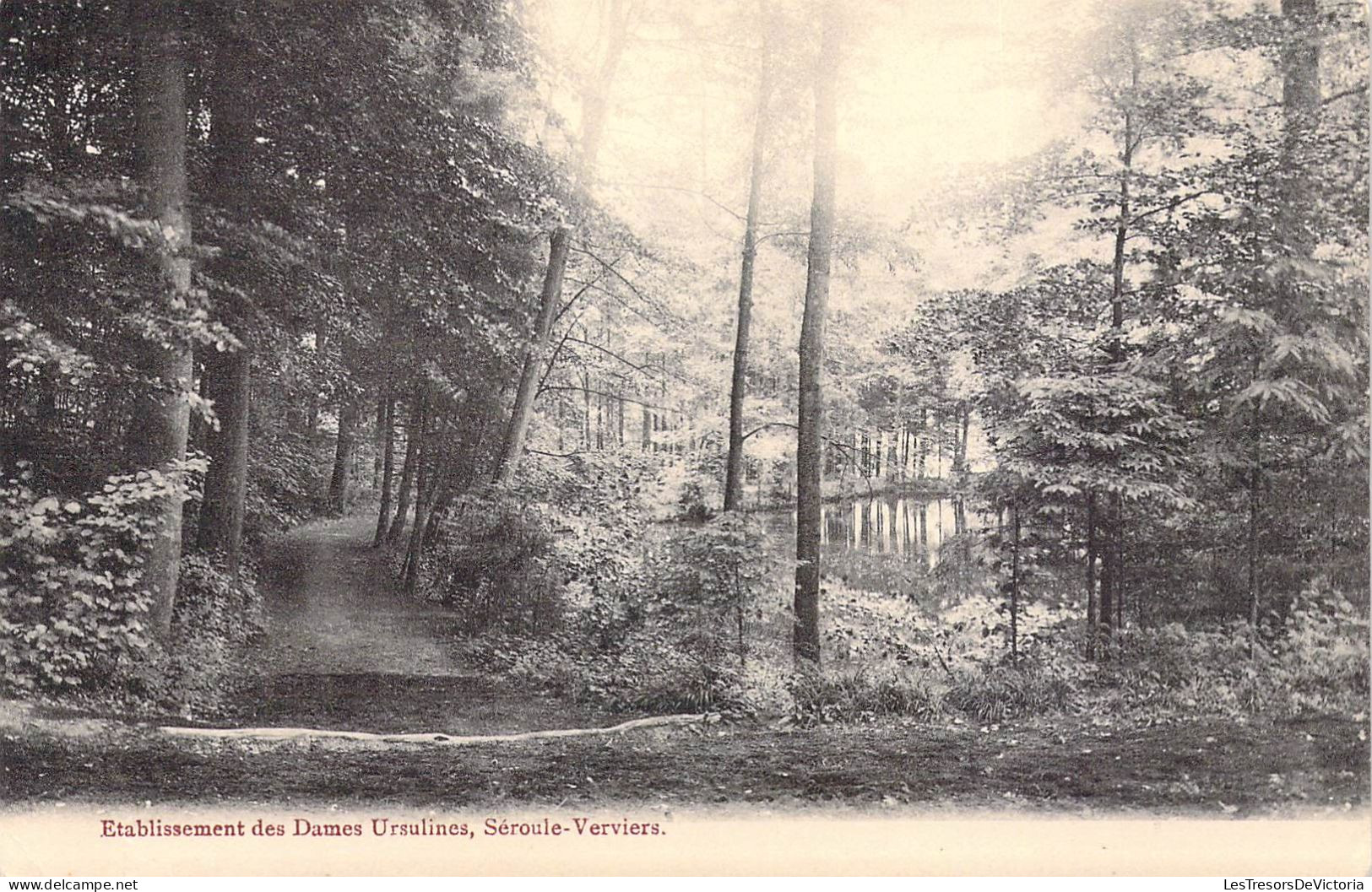 BELGIQUE - VERVIERS - Etablissement Des Dames Ursulines - Carte Postale Ancienne - Verviers