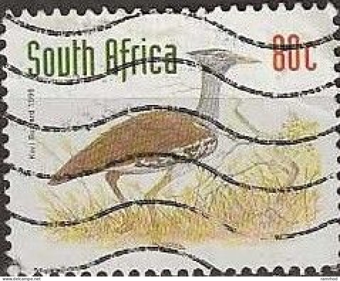 SOUTH AFRICA 1997 Endangered Fauna - 70c. - Roan Antelope FU - Usados