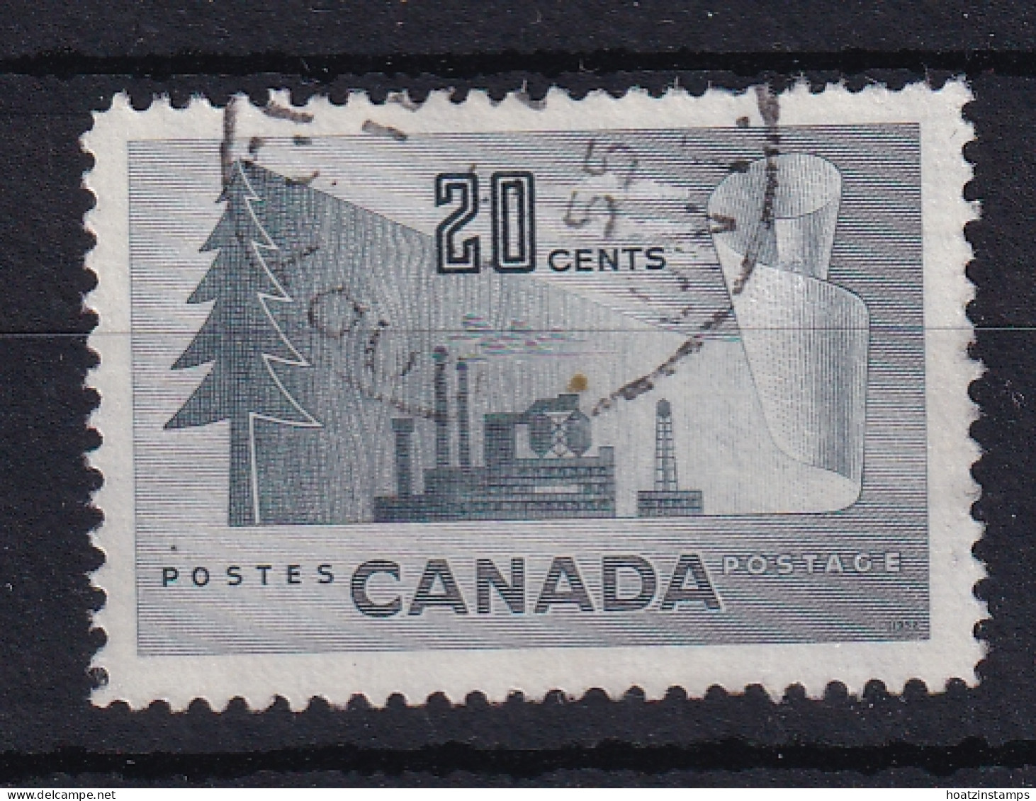 Canada: 1952   Forestry Products    Used - Gebruikt