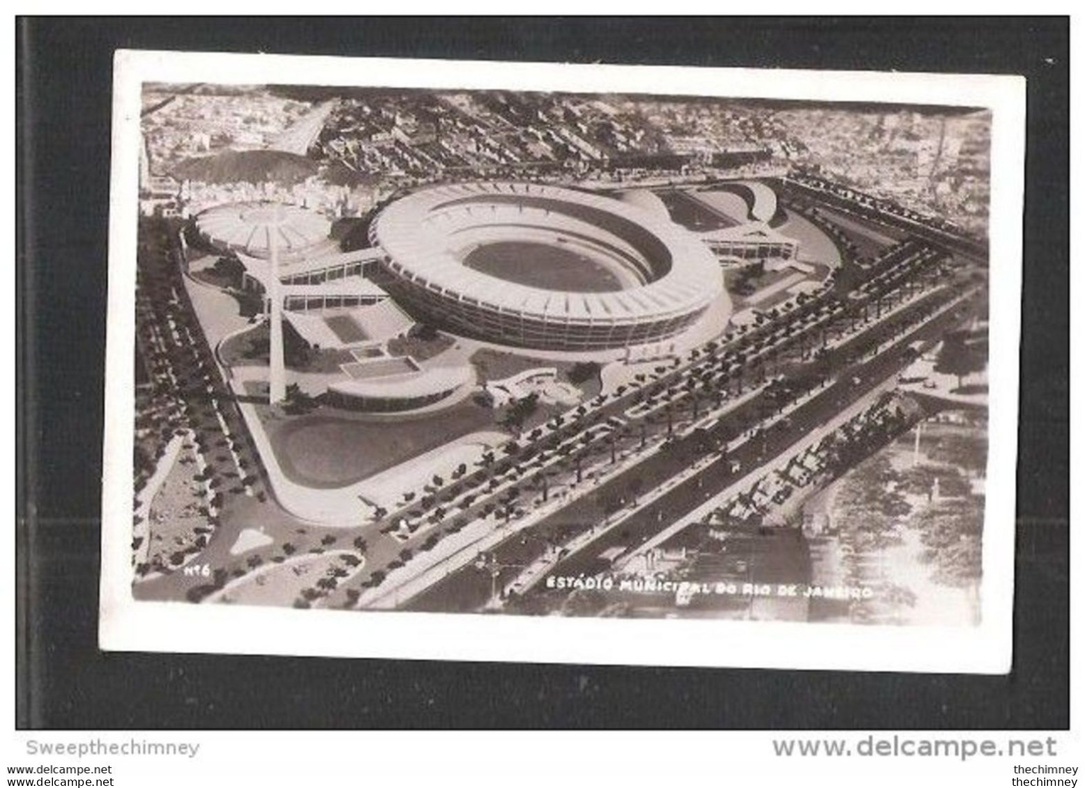 RIO DE JANEIRO BRASIL BRAZIL BRESIL MARACANA STADIUM STADE POSTCARD STADION ESTADIO CALCIO FOOTBALL SOCCER  FUTBOL FUTEB - Soccer