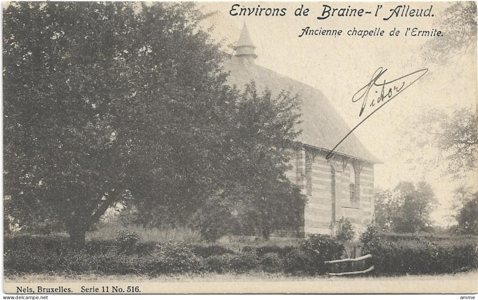 Environs De Braine-l'Alleud   *   Ancienne Chapelle De L'Ermite  (Nels, 516) - Braine-l'Alleud