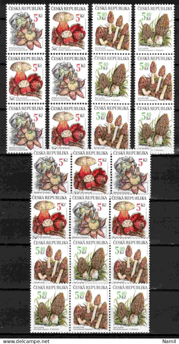 ** Tchéque République 2000 Mi 260-3 (MNH)** Les Bandes De 3 - Combination - Nuevos