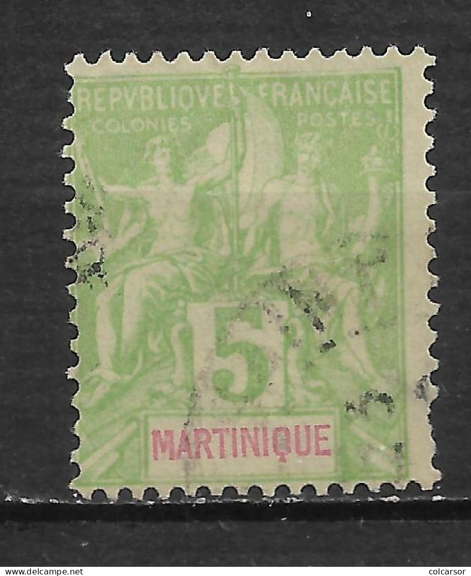 MARTINIQUE  N°  34 - Used Stamps