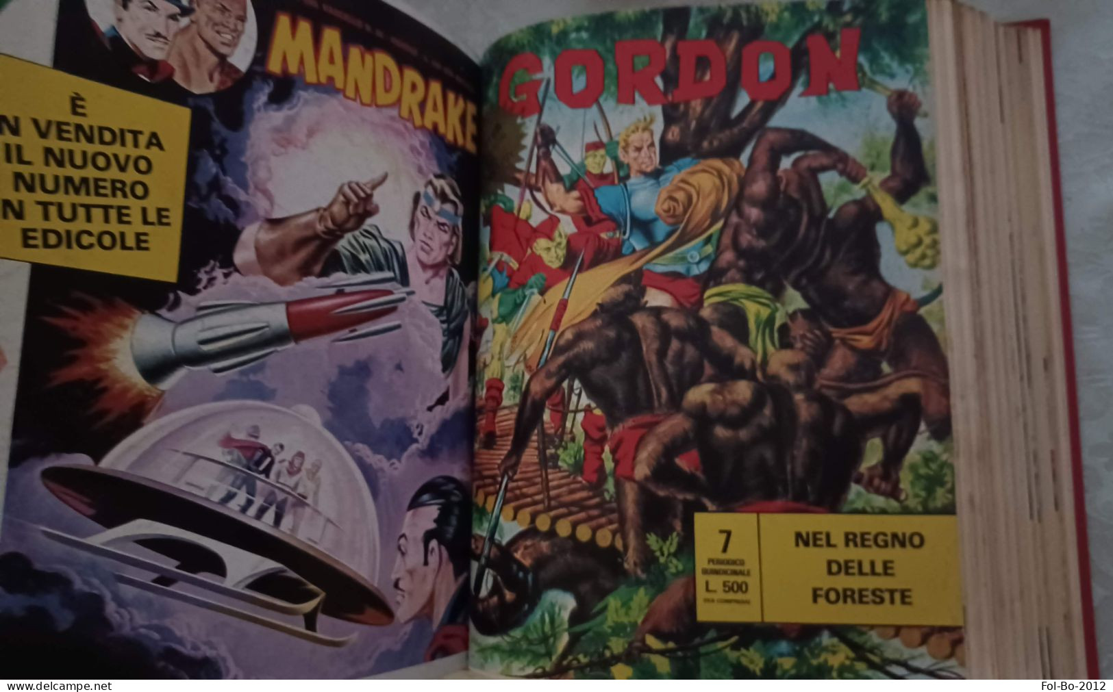 GORDON Di Alex Raymon 1977-79.n 1 16 Rilegati Molto Bello - Premières éditions