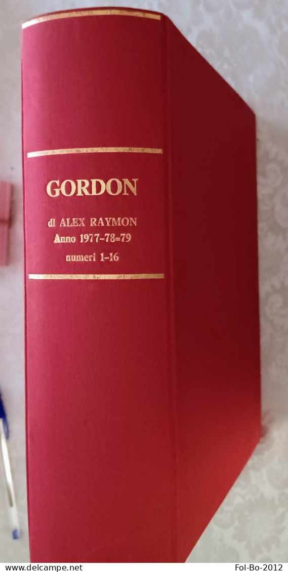 GORDON di Alex Raymon 1977-79.n 1 16 rilegati molto bello
