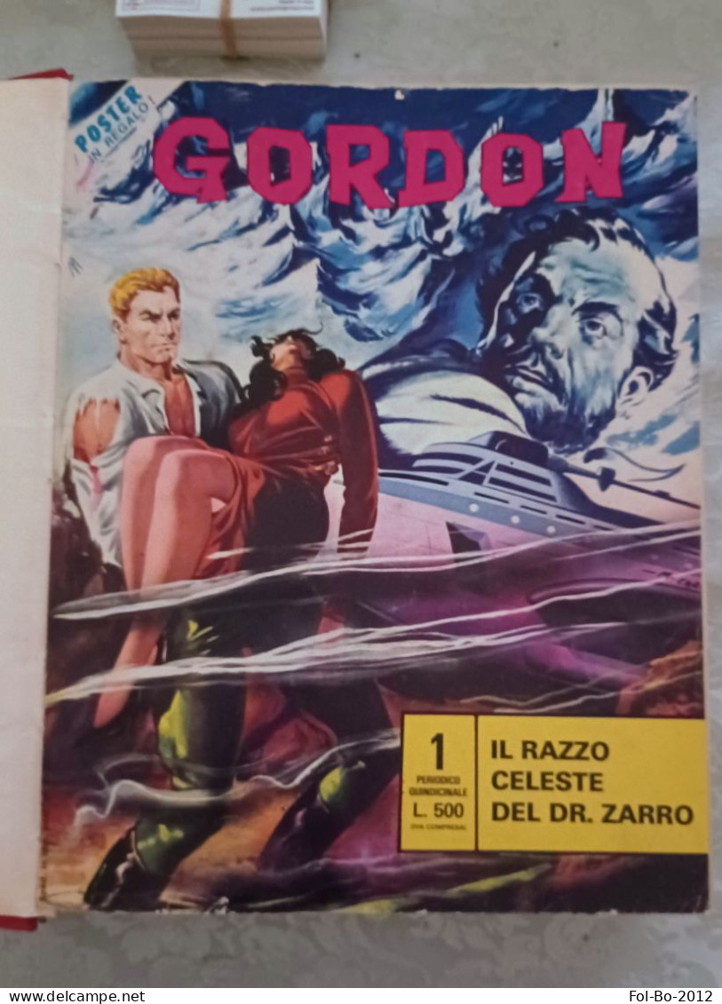 GORDON di Alex Raymon 1977-79.n 1 16 rilegati molto bello