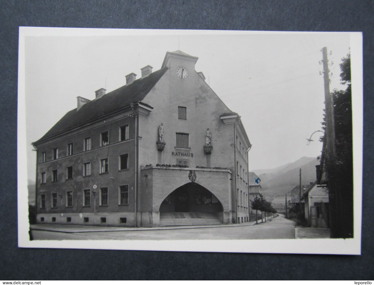 AK LANGENWANG 1944 Rathaus  //// D*56601 - Langenwang