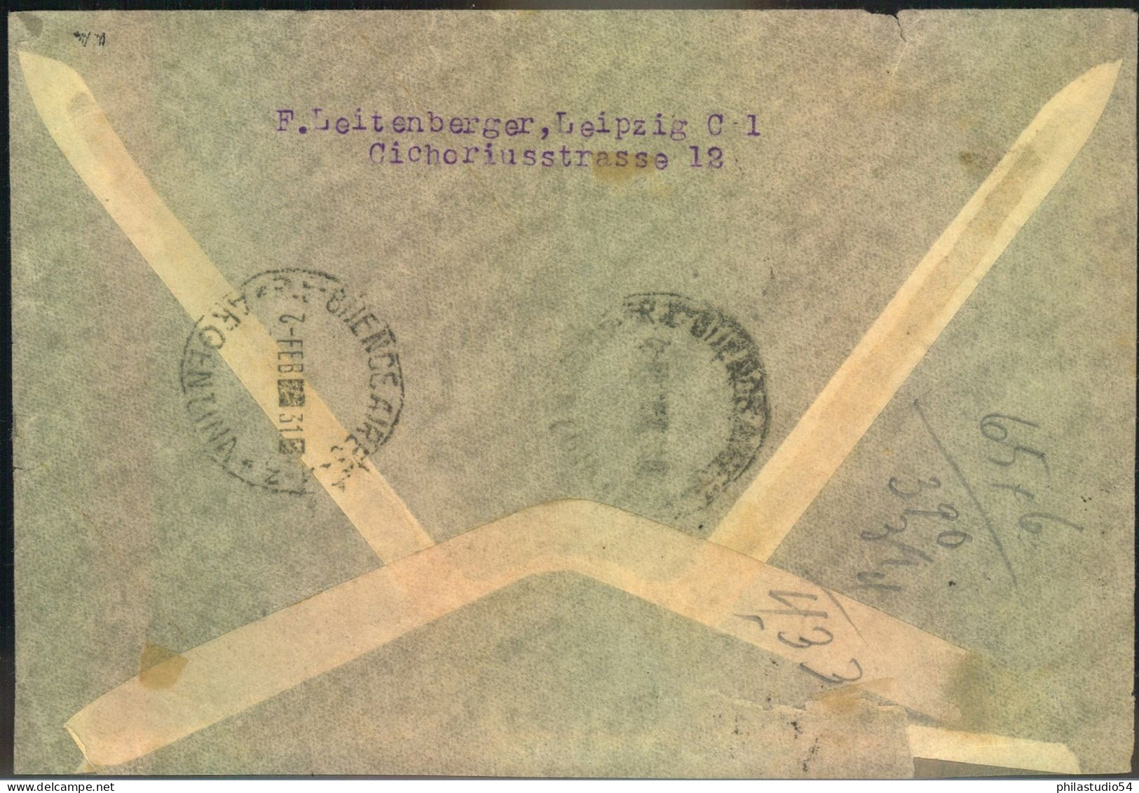 1940, 25 Pf. WHW Als EF Auf Auslandsbrief Ab RAIN (LECH) Nach Italien. OKW Zensur - Lettres & Documents