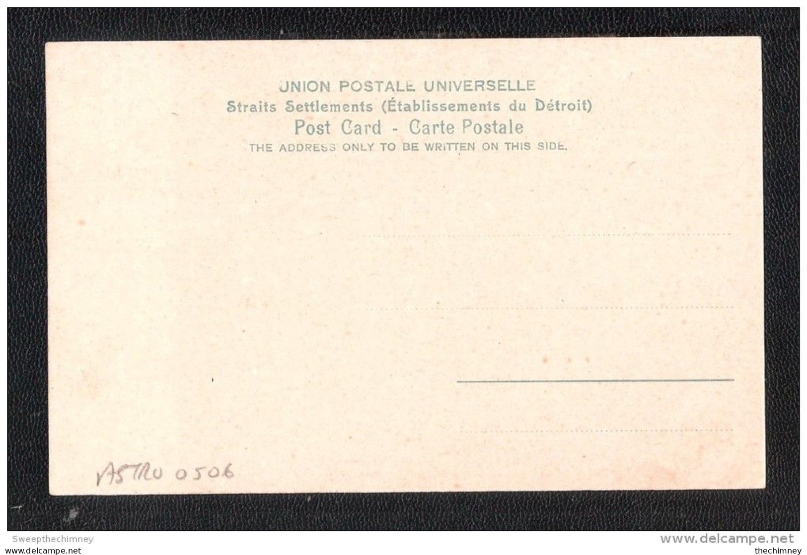 SINGAPORE SINGAPOUR  BOTANIC BOTANICAL GARDEN EARLY UNDIVIDED BACK UNUSED - Singapur