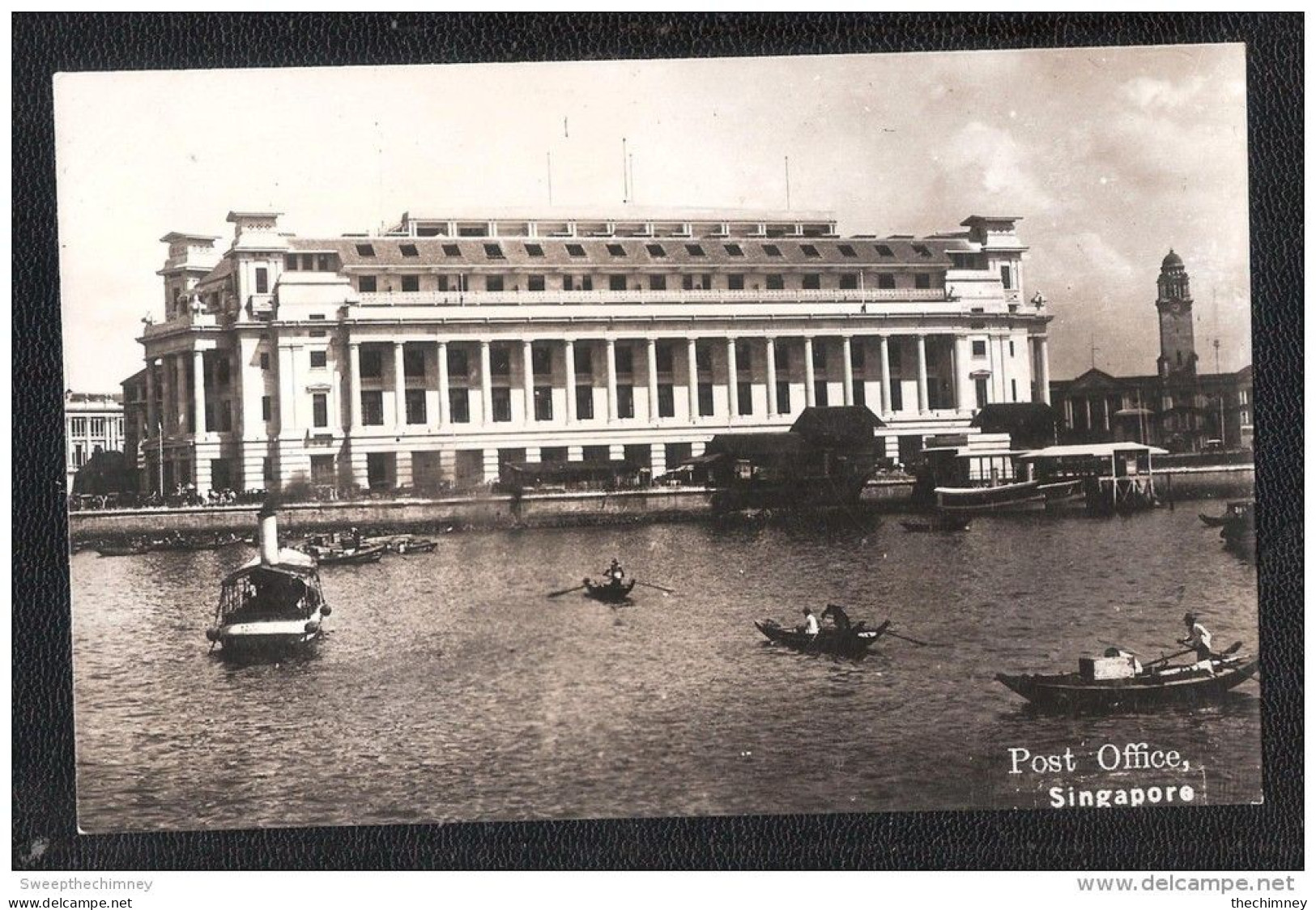 Singapour SINGAPORE RP POST OFFICE UNUSED POST OFFICE + BOATS TUGS - Singapour