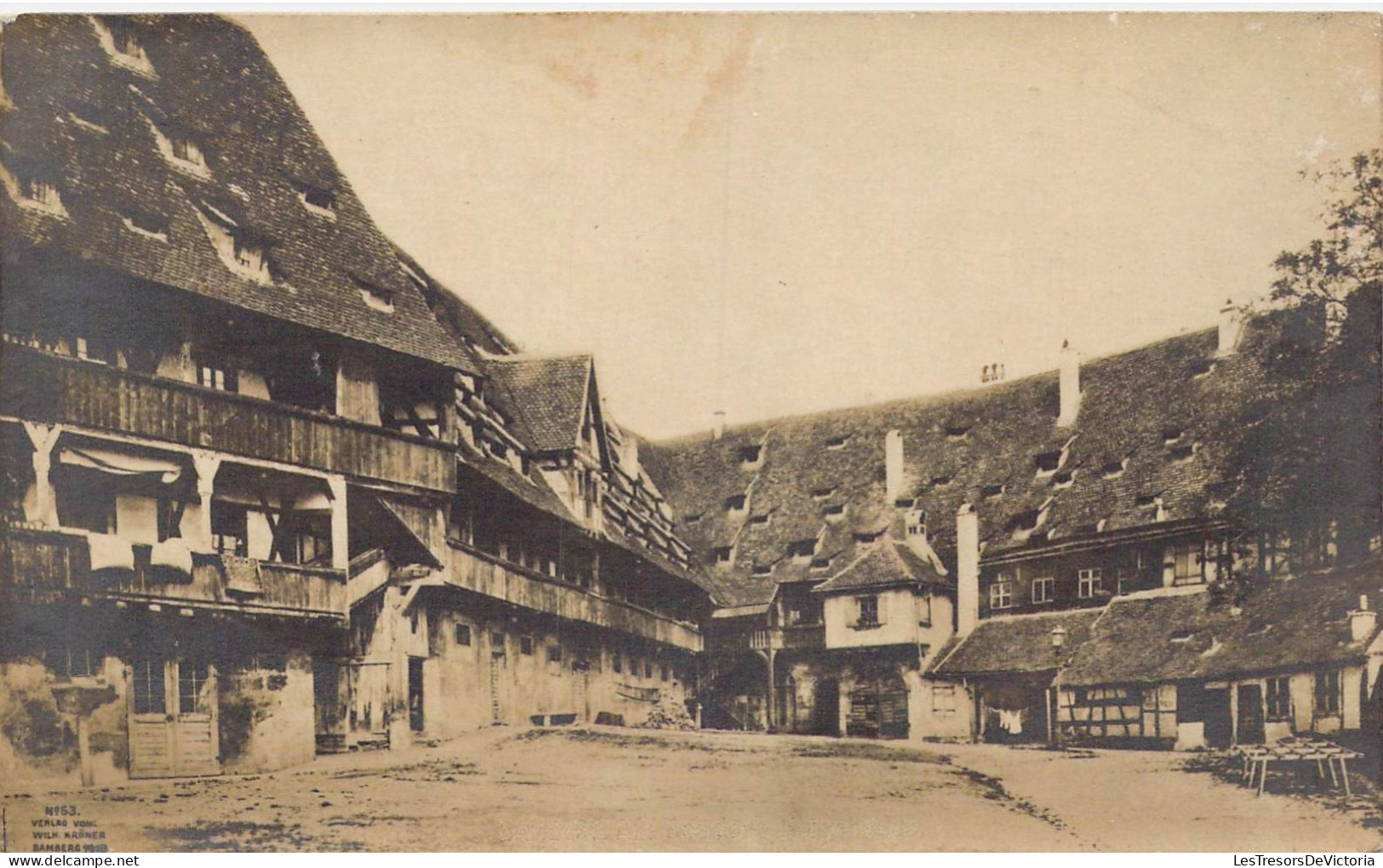 ALLEMAGNE - Bamberg - Alte Residenz - Hofgebaude - 16 Jahrhundert - Carte Postale Ancienne - Bamberg