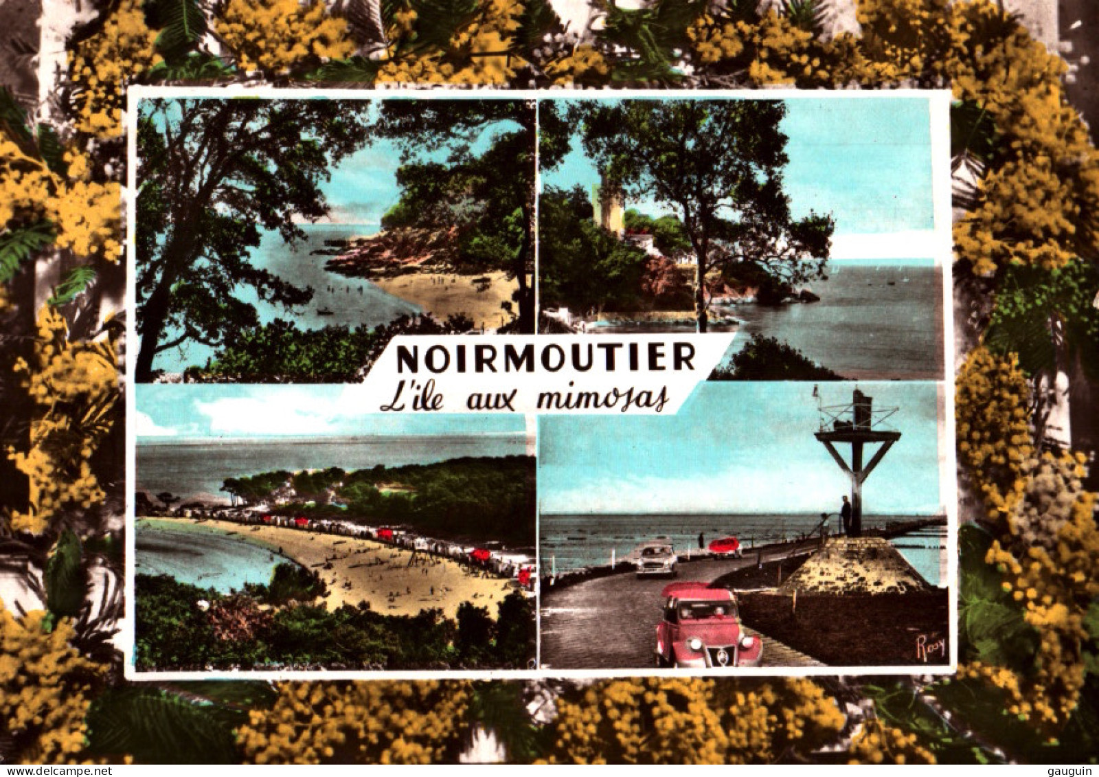 CPSM - ILE NOIRMOUTIER - L'île Aux Mimosas ... (Multivues) - Edition F.Chapeau - Noirmoutier