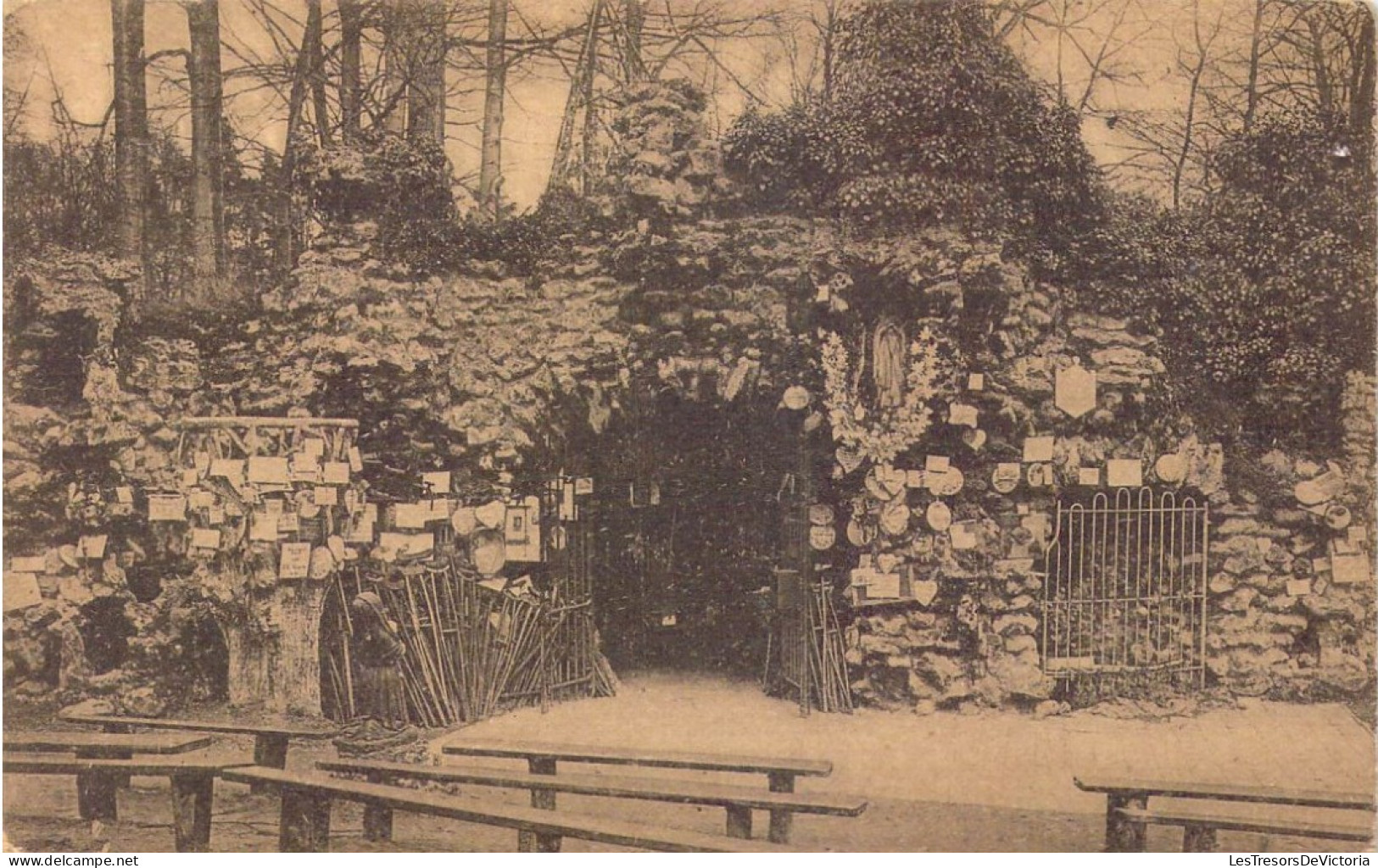 BELGIQUE - Oostacker - La Grotte De Rots - Carte Postale Ancienne - Gent