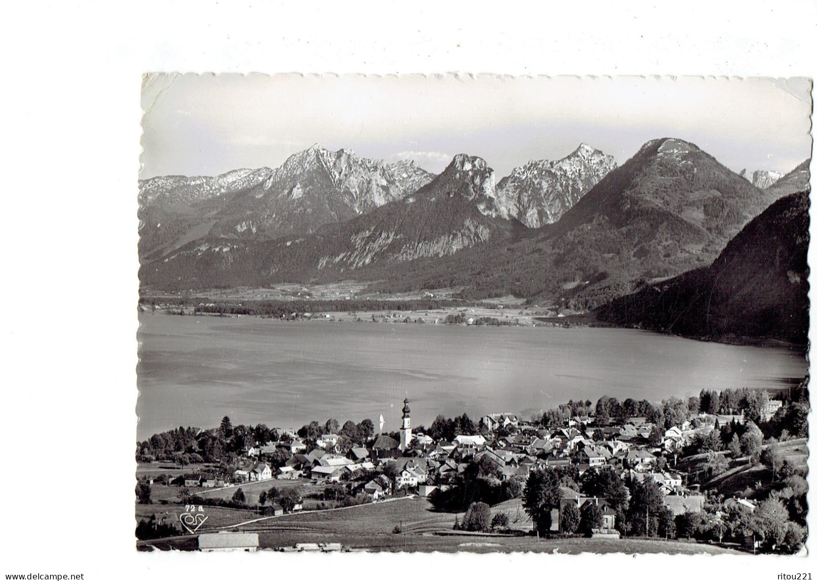 Cpm - St Gilgen - Autriche - 1956 - Vue Aérienne - St. Gilgen