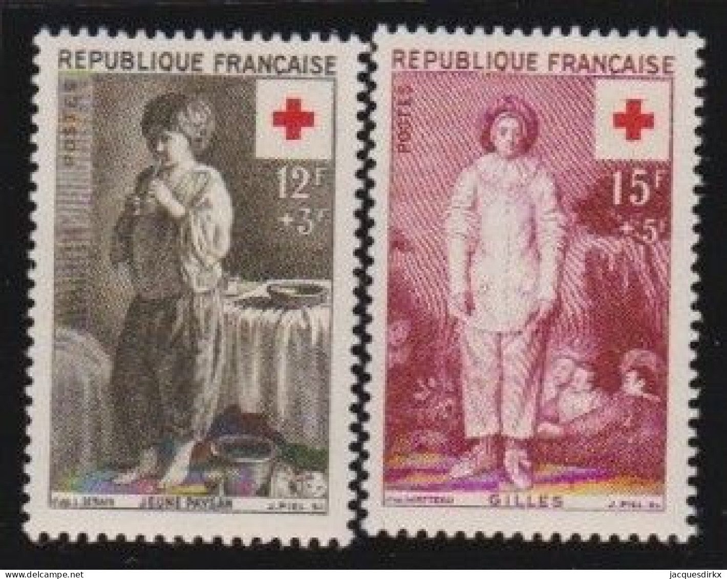 France  .  Y&T   .   1089/1090    .     **      .     Neuf Avec Gomme Et SANS Charnière - Unused Stamps