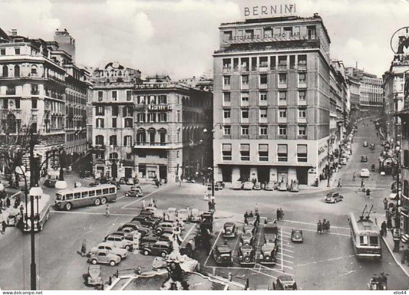 Italia - Lazio - Roma - Piazza Barberini - Hotel Bernini Bristol - - Bar, Alberghi & Ristoranti