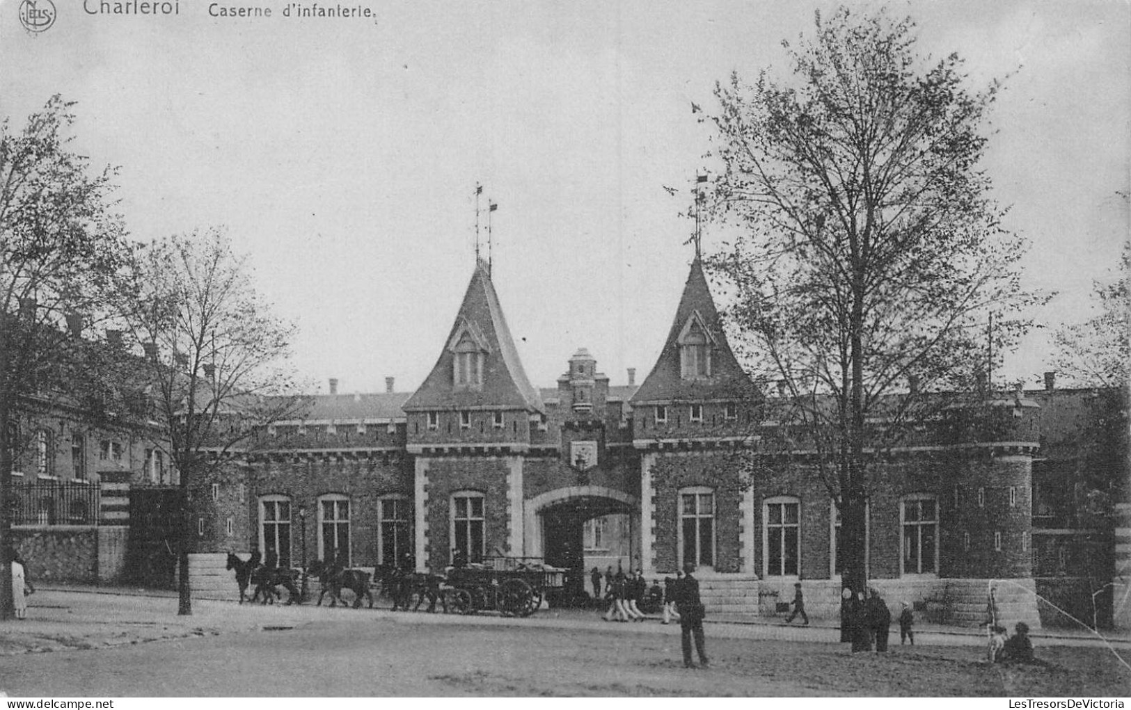 BELGIQUE - Charleroi - Caserne D'infanterie - Carte Postale Ancienne - Charleroi