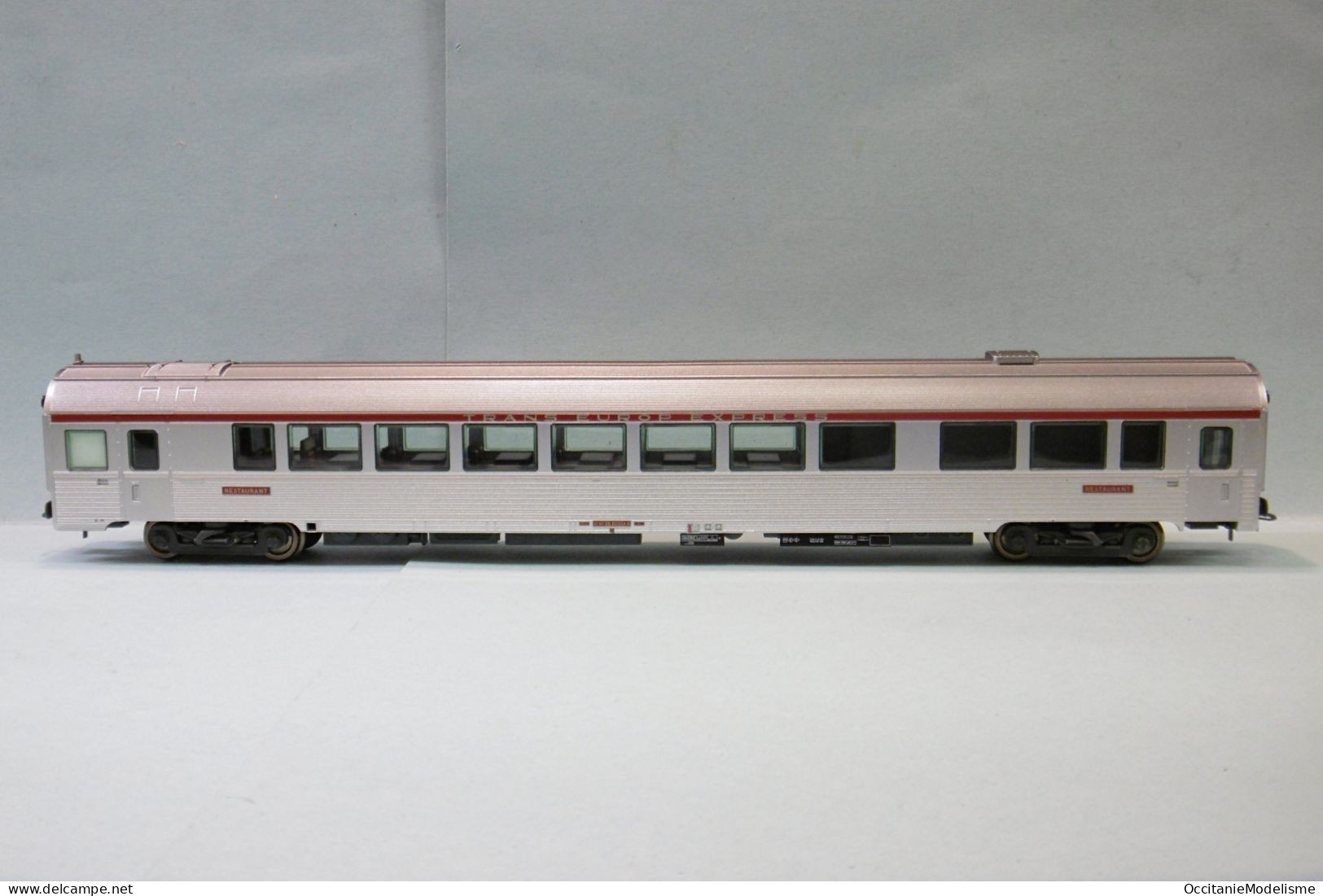 Jouef - Coffret 3 Voitures TEE Le CISALPIN Mistral 69 Inox ép. IV SNCF Réf. HJ4123 Neuf NBO HO 1/87 - Coches De Viaje