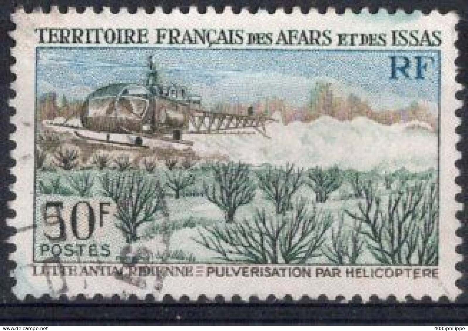 AFARS ET ISSAS   Timbre-poste N°352 Oblitéré Charnière TB Cote 2€00 - Used Stamps