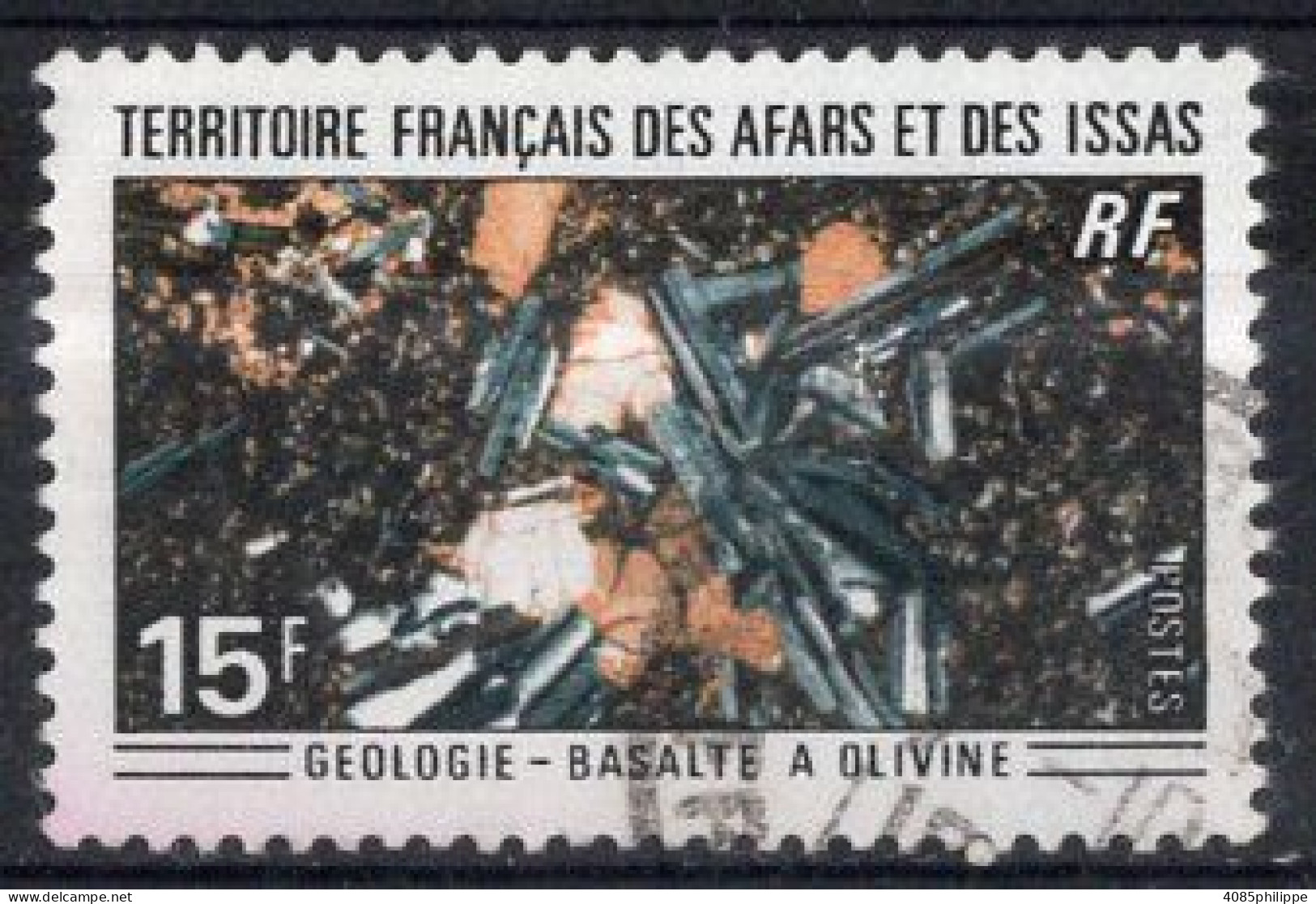 AFARS ET ISSAS   Timbre-poste N°369 Oblitéré Charnière TB Cote 2€50 - Usati